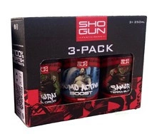 Shogun Fertilisers Tripack set - Samurai Terra Grow & Bloom & Sumo Active Boost - 3x 250ml