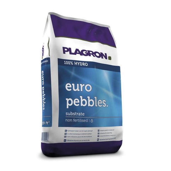 Plagron Euro Pebbles Keramzyt Granulat ceramiczny (8-16 mm) 45L