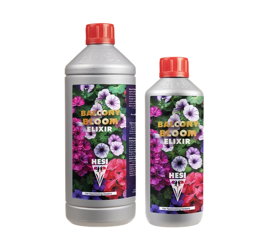 Hesi Balcony Bloom Elixir 500ml – Kompletny nawóz odżywczy do roślin balkonowych