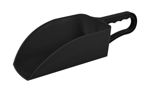 Herbgarden Garden Scoop - Flat Base Scoop up to 2kg / Black