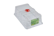 Ventilated plastic lid for Garland rearing dish 37.5 x 23 x h12 cm