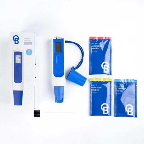 Bluelab One Pen - pH, temperature and EC solution meter with IP68 resistance class