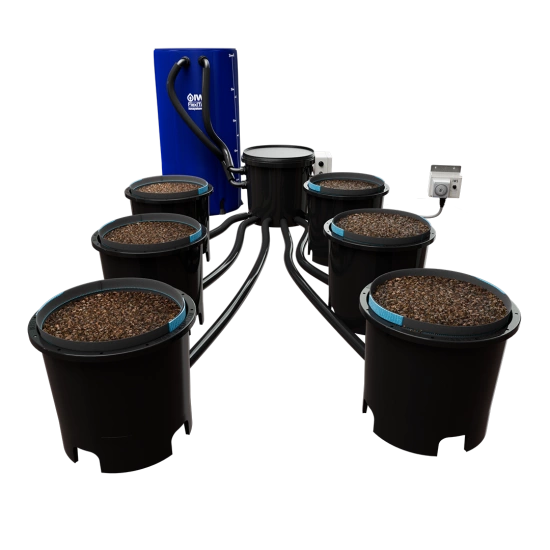 System hydroponiczny IWS Flood & Drain Trident 48x doniczki 16L + zbiornik FlexiTank 750L 
