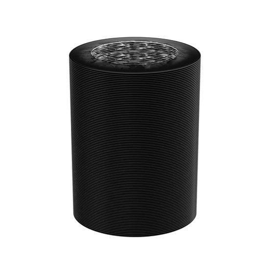 Croco Duct 125mm 2m - black 4 layer light-tite duct