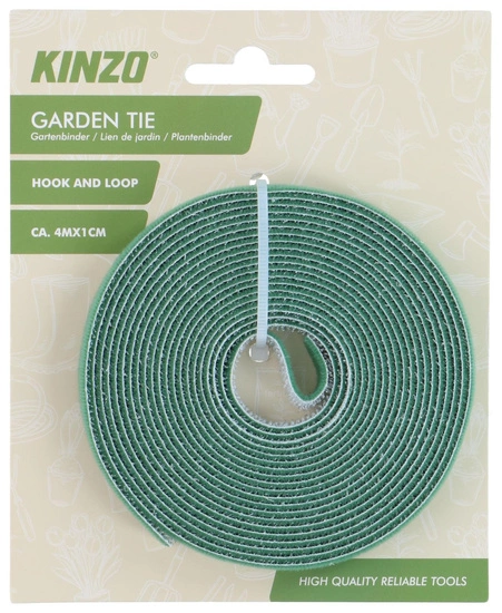 Kinzo Garden Tie 4m - rzep ogrodowy do cięcia o długości 4 metrów