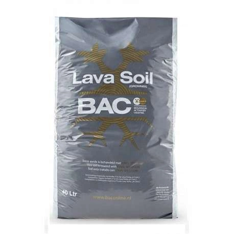 BAC Lava organic soil 40L /with Lava Rock nutrients and BAC Final Solution