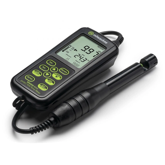 Milwaukee MW806 PRO - 4in1 meter pH/EC/TDS/Temp / combo meter