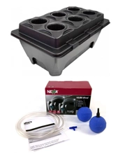 DWC OXYPOT 70L, Complete hydroponic system for 6 plants, 82x53xh37cm / 70L NUTRICULTURE
