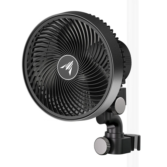 AC Infinity Cloudray S6 Gen 2 Oscillating Clip Fan 12W 10-speed fi 160mm - next-gen clip fan for grow tents
