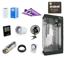 Growbox Zestaw RoyalRoom 80x80x180cm + Lumatek Attis 200W PRO LED FULL SPECTRUM