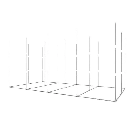 RoyalRoom® HIGH 1.0 C600H - 600x300x250cm Frame only