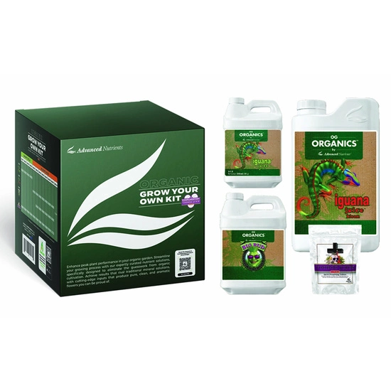 Advanced Nutrients Organic Grow Your Own Kit EU  - complete set of organic fertilizers for plant cultivation