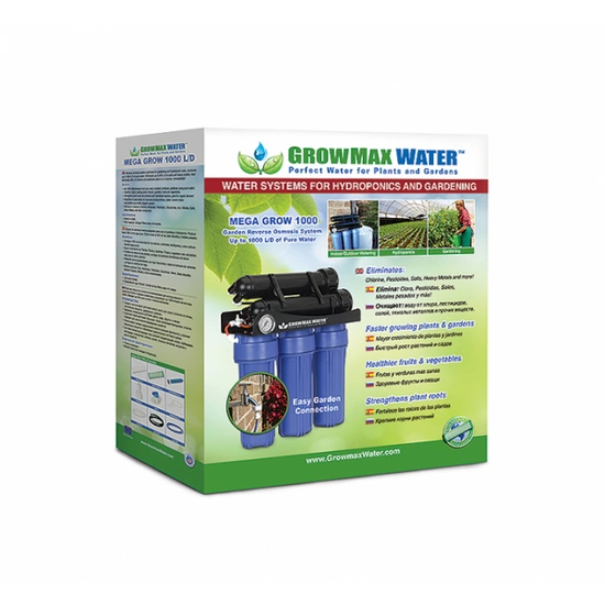 GrowMax Water Water Filtr - filtr odwórconej osmozy Mega Grow 1000L/d