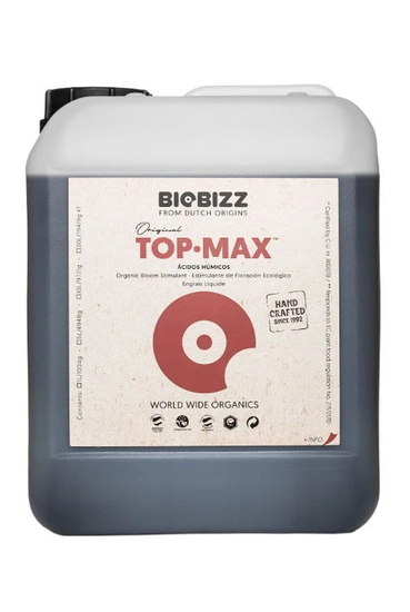 Biobizz Topmax 5L fertilizer – organic flowering stimulator