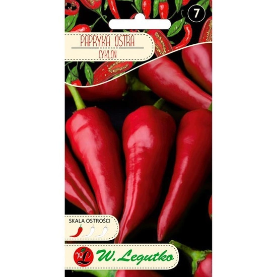 Papryka Capsicum annuum Cyklon czerwone 0.15g