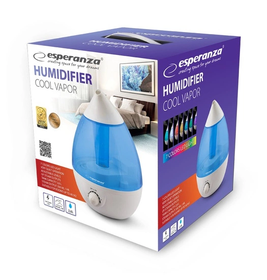 Esperanza 2.6L Cool Vapor Humidifier 300ml/h