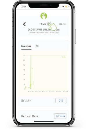 iBebot SoilQuality – inteligentny czujnik wilgotności i EC gleby | data logger