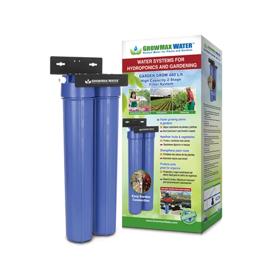 GrowMax Water Dwufazowy filtr kokosowo węglowy GARDEN GROW 480L/h