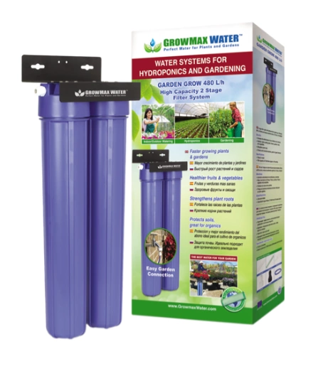 GrowMax Water Dwufazowy filtr kokosowo węglowy GARDEN GROW 480L/h