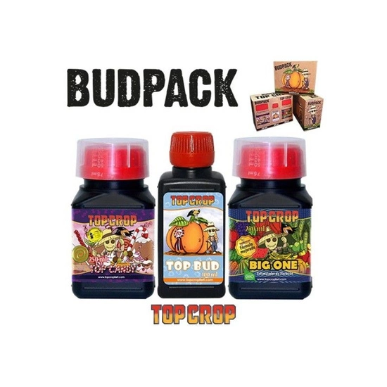 Top Crop Bud Pack - BIO nutrient set for blooming phase /bio stimulants pack