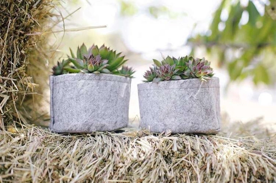 Growbag Root Pouch fabric pot 25,5x21,5cm 12L grey