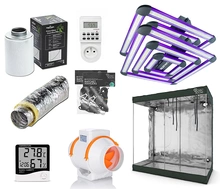 Grow box set RoyalRoom 200x100x200 2x Lumatek Attis 300W