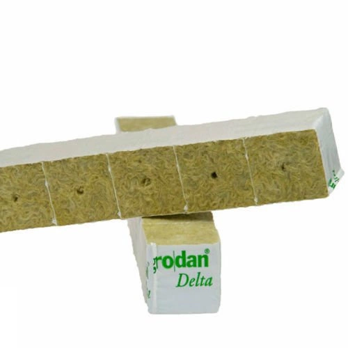 Mineral wool cubes 4x4x4 cm 15 pieces Grodan