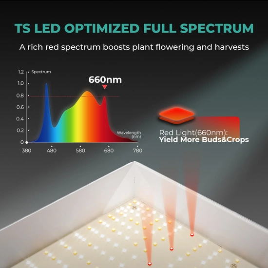 Mars Hydro TS 3000 450W Lamp Led Grow TS3000 2.7 umol/J