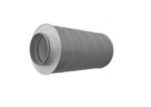 Rigid acoustic silencer fi: 125mm length: 70cm