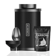 AC Infinity Refillable Carbon Filter Kit 150mm with Extra Charcoal Refill (3,6kg)