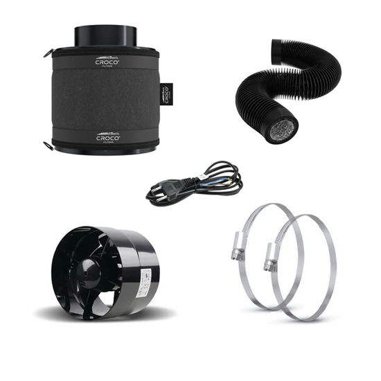Ventilation set GT 100mm 135m3 / h