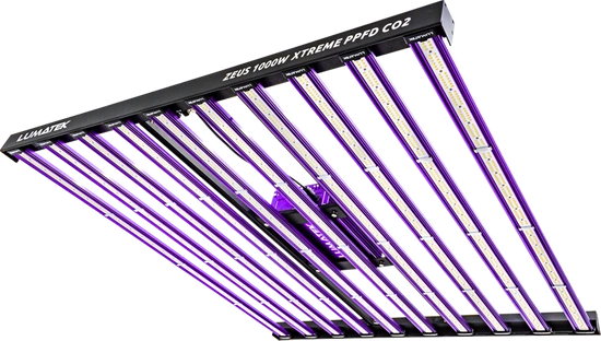 LUMATEK ZEUS LED 1000W Xtreme PPFD CO2 - LAMPA LED / pokrycie 180x180cm