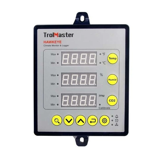 TROLMASTER HAWKEYE 3 W 1 - monitor temperatury, wilgotności i CO2