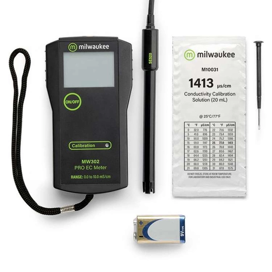 Milwaukee MW302 PRO High Range Conductivity Meter