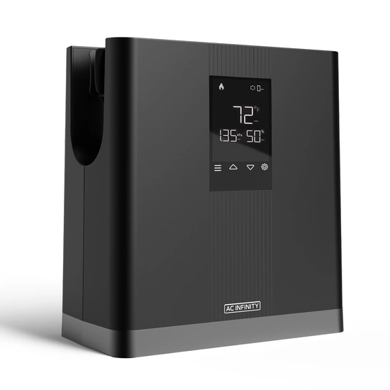 AC Infinity THERMOFORGE T3 – Grzejnik/Ogrzewacz do Roślin, 10 Poziomów Ciepła + Przewód do Namiotu Uprawowego