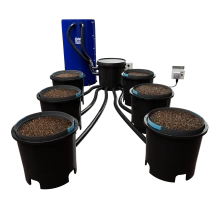 System hydroponiczny IWS Flood & Drain Trident 48x doniczki 16L + zbiornik FlexiTank 400L