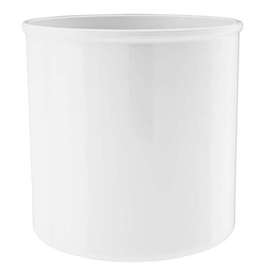 LENI CORONA 11/9 High gloss white cylindrical cover