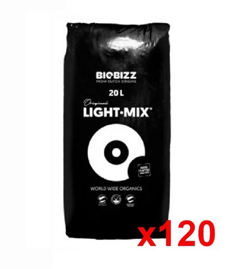 BioBizz Light-Mix 20L soil - pallet of 120 pieces