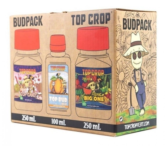 Top Crop Bud Pack Tripack - BIO zestaw nawozów na zwiększenie efektów kwitnienia