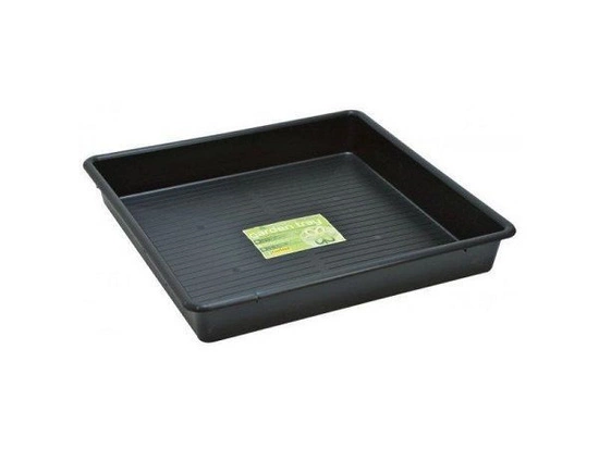 Taca uprawowa Garland czarna 80x80xh12cm