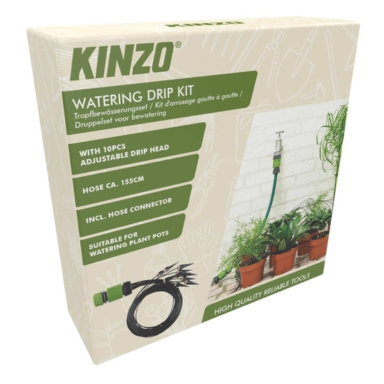 Kinzo Garden - Irrigation Drip Set | 10 x dripper