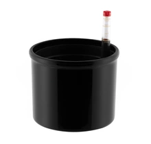 ZESTAW DO HYDROPONIKI LENI DONICZKA CORONA czarna 9/7 + WKŁAD + WSKAŹNIK H7