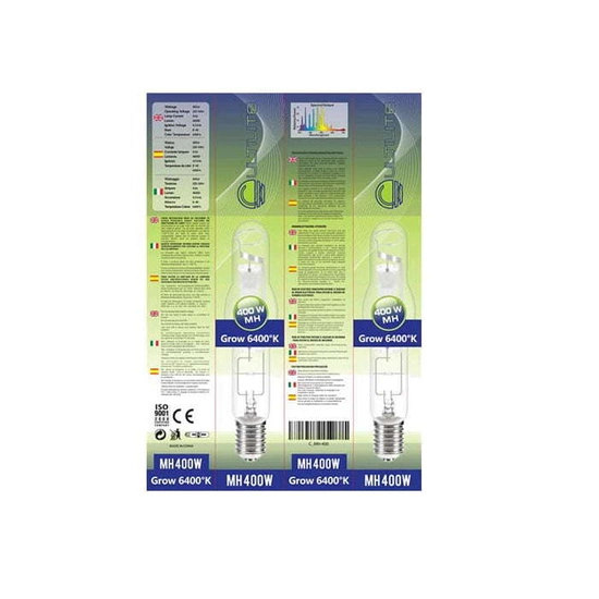 Incandescent lamp MH Cultilite 400W - for the root and growth phase