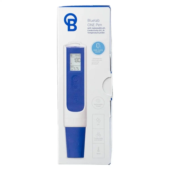 Bluelab One Pen - pH, temperature and EC solution meter with IP68 resistance class