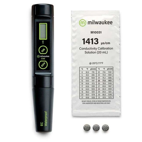 Milwaukee C66 Meter EC Conductivity Tester (TDS / EC Conductivity Meter)