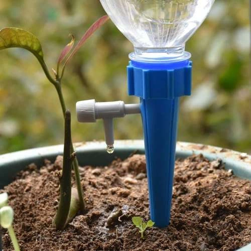 Herbgarden Bottle Watering Drippers Blue - auto-irrigation system 12pcs