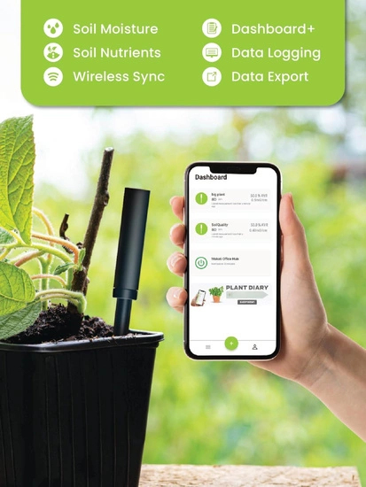 iBebot SoilQuality – inteligentny czujnik wilgotności i EC gleby | data logger