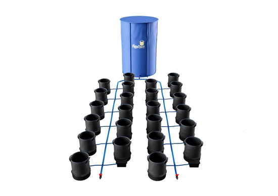 Autopot zestaw Growbag FlexiPot XL 20x 35L + zbiornik Flexi Tank 225L 
