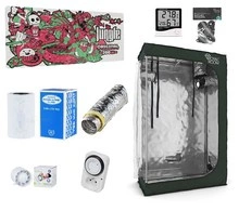 Grow box Zestaw uprawowy LED Grow The Jungle The Jackson Original 200W + Royal Room 100x50x160cm