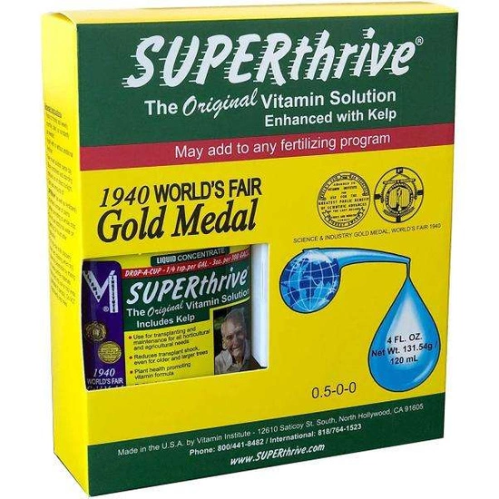 SUPERTHRIVE 120ml vitamins and hormones for plants